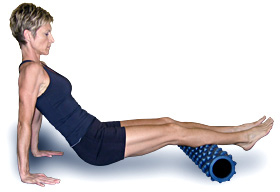 Foam Roller Exercise for the Gastrocnemius Muscles and the Anterior Tibialis Muscles