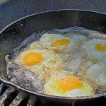 fried eggs