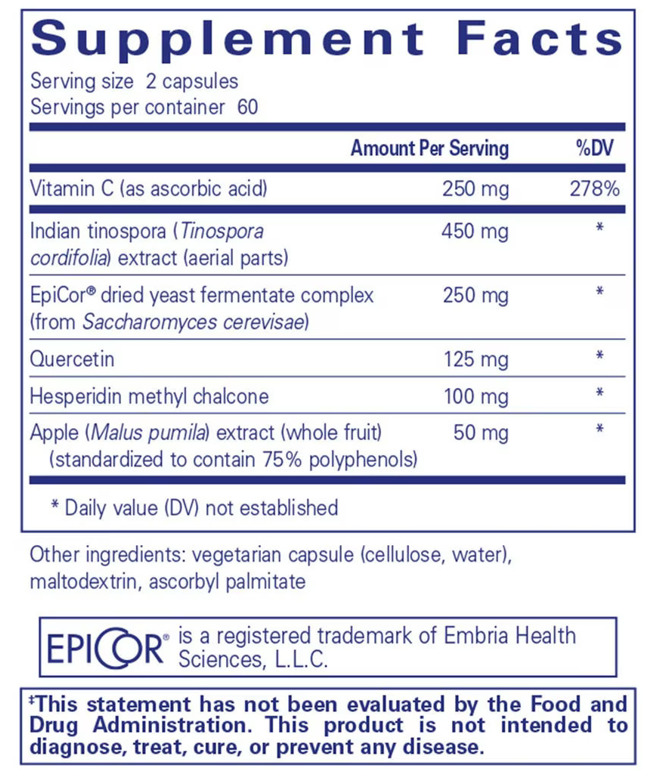 Aller-Essentials Ingredients Pure Encapsulations