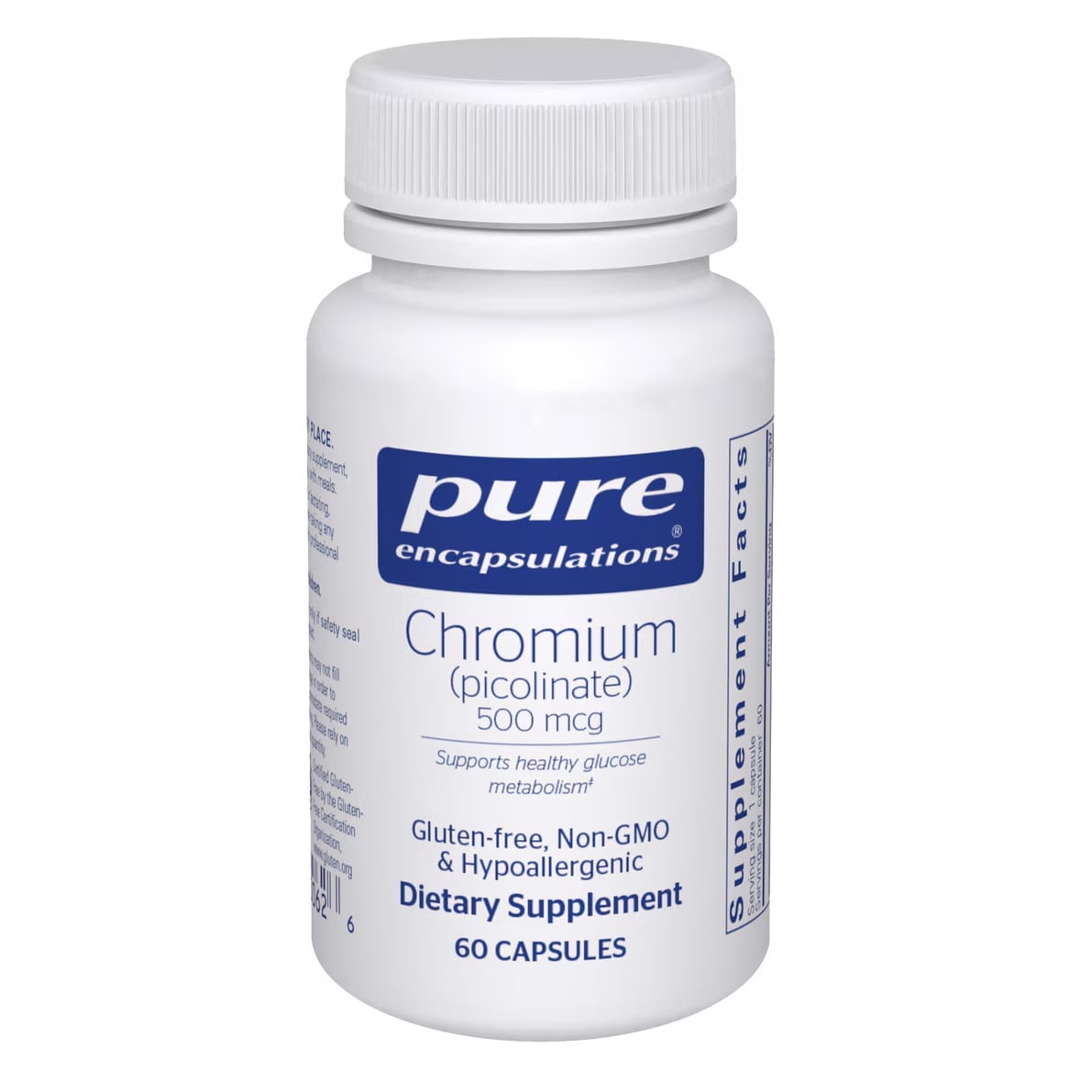 Chromium (Picolinate) 500mcg Pure Encapsulations