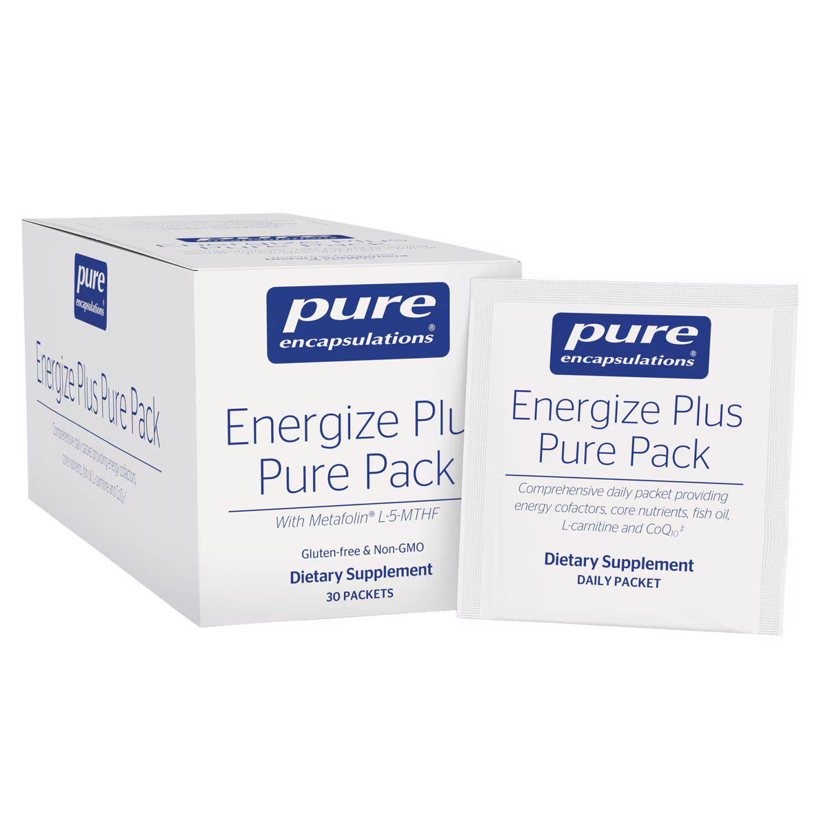 Energize Plus Pure Pack packets Pure Encapsulations