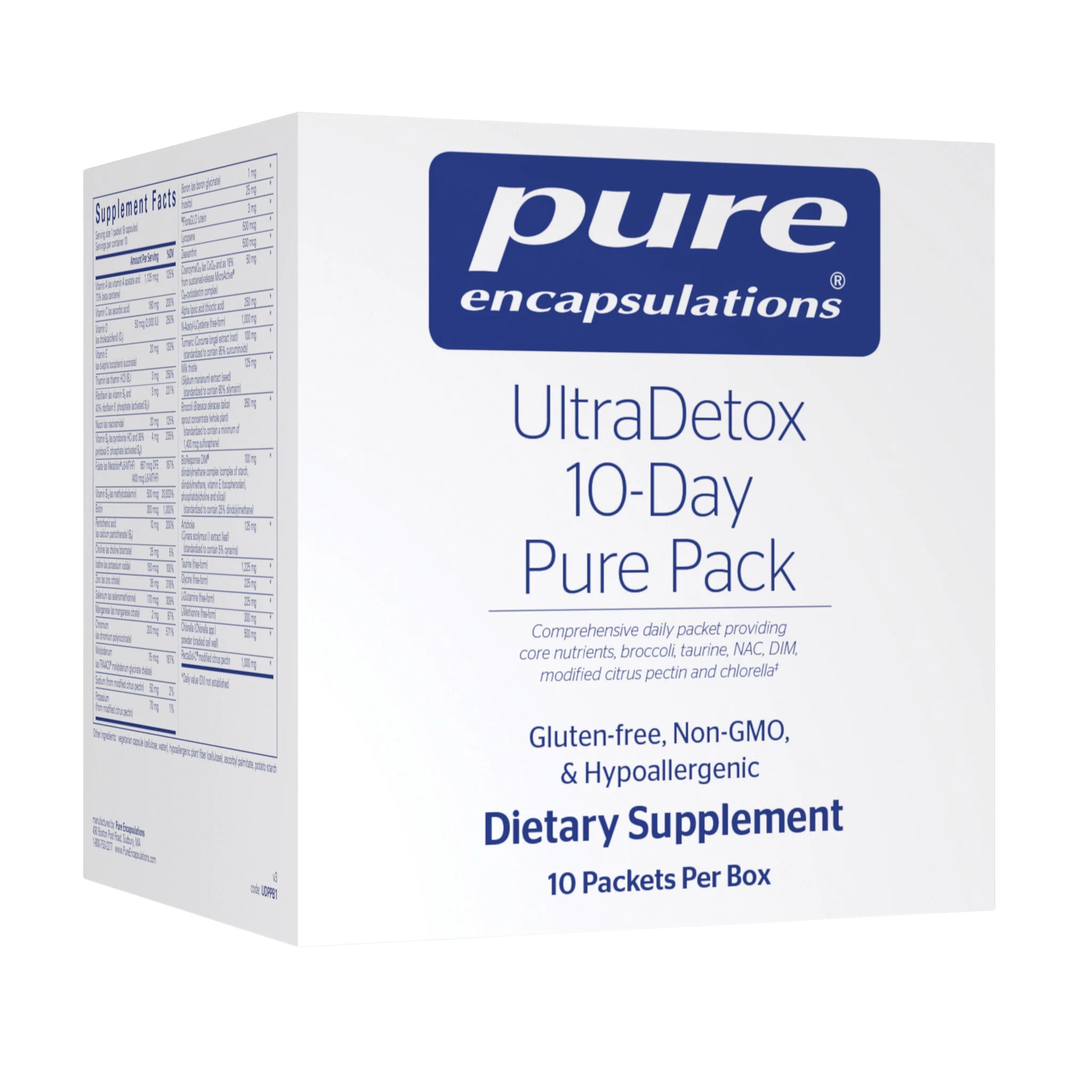 UltraDetox 10-Day Pure Pack Pure Encapsulations