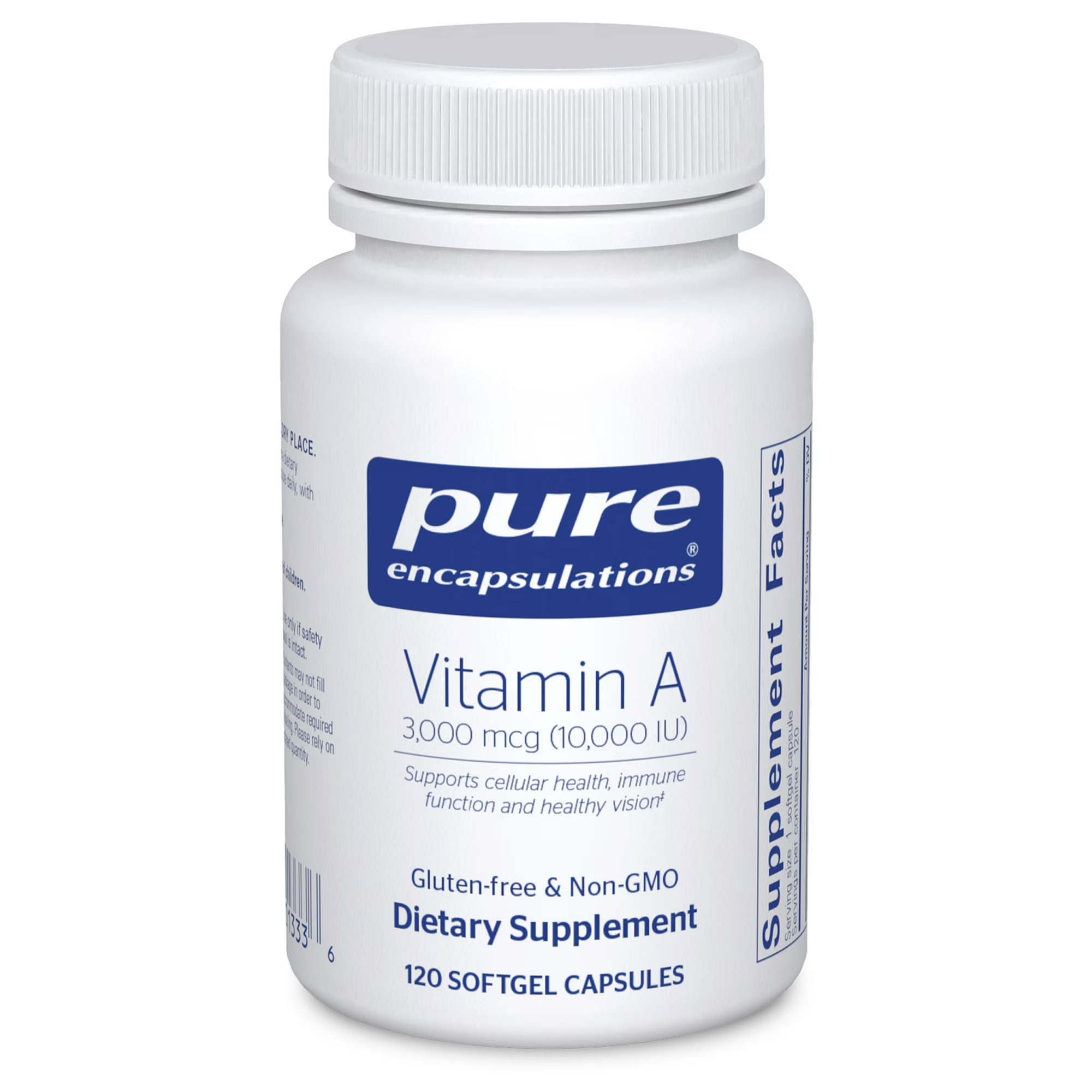 Vitamin A 3,000mcg (10,000IUuu Pure Encapsulations
