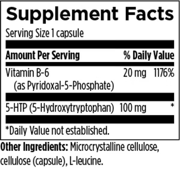 Designs for Health_5-HTP Supreme_Ingredients