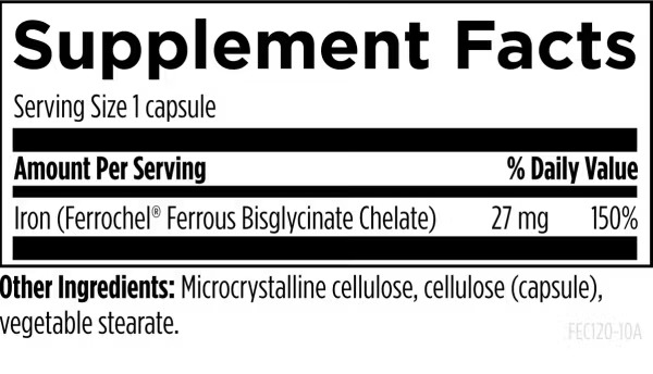 Designs for Health_Ferrochel_Ingredients
