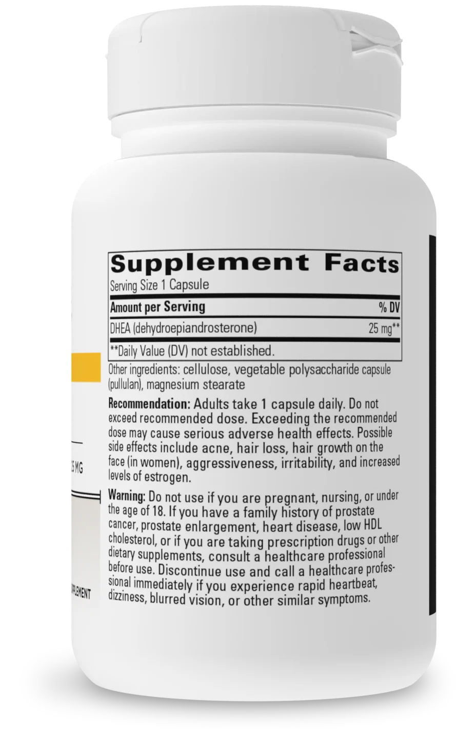 Integrative Therapeutics_DHEA-25_Ingredients