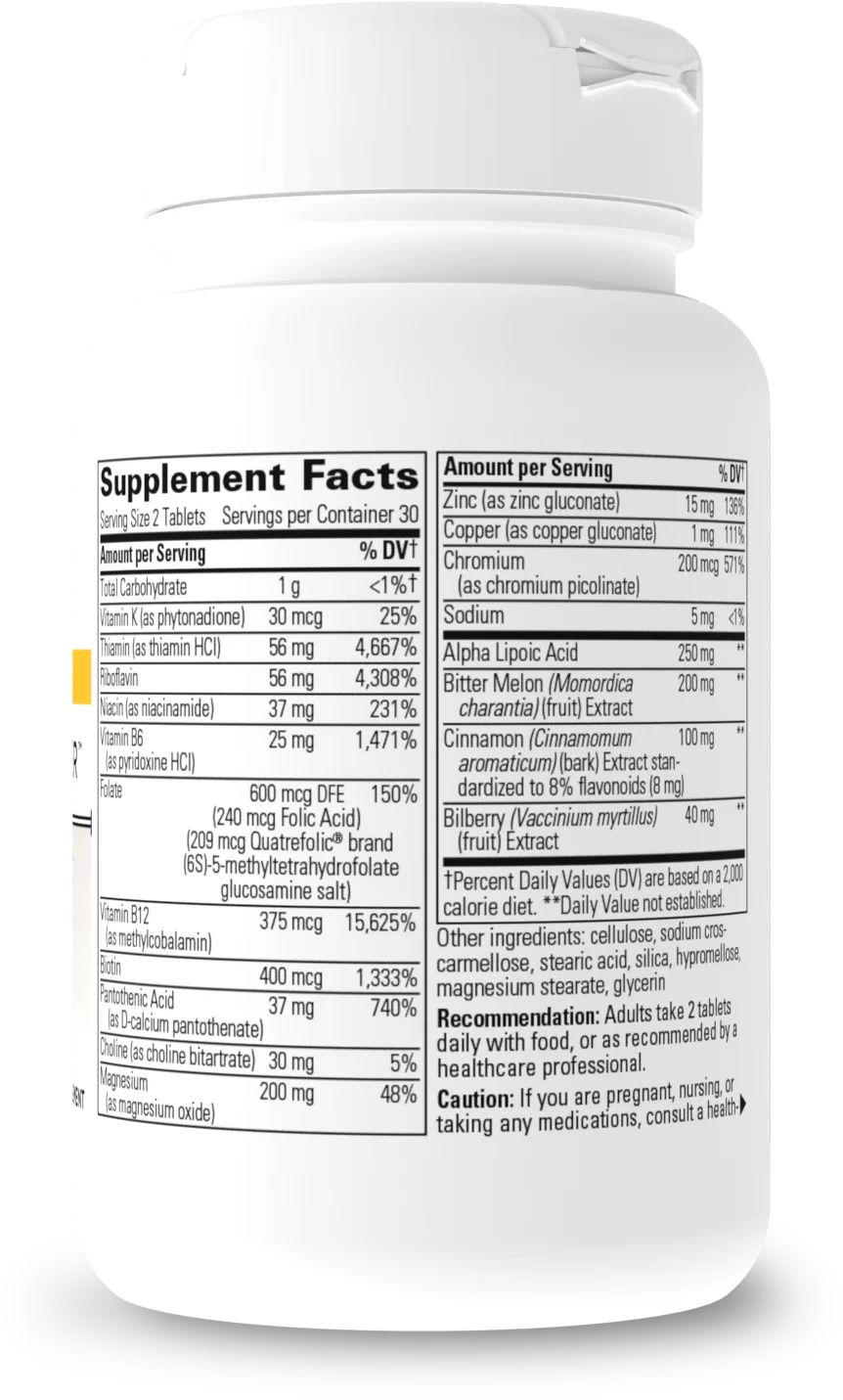 Integrative Therapeutics_Glycemic Manager_Ingredients