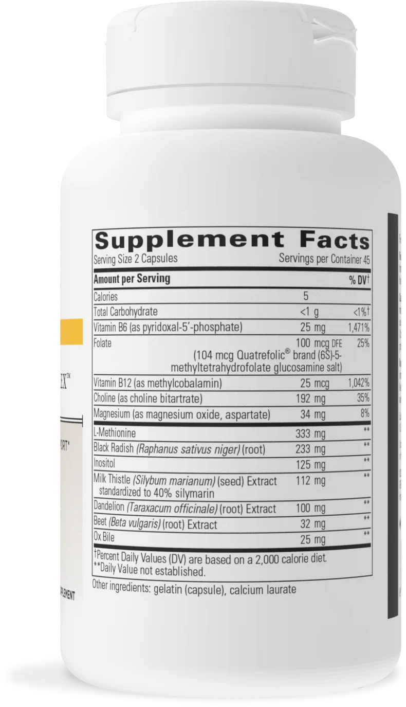 Integrative Therapeutics_Lipotropic Complex_Ingredients