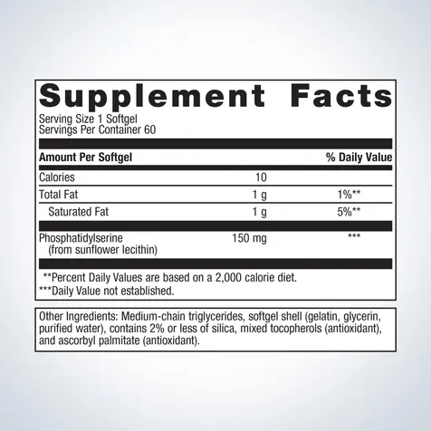 Metagenics_Phosphatidylserine_Ingredients