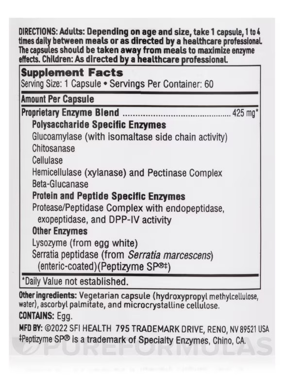 SFI Health_Ther-Biotic® InterFase_Ingredients